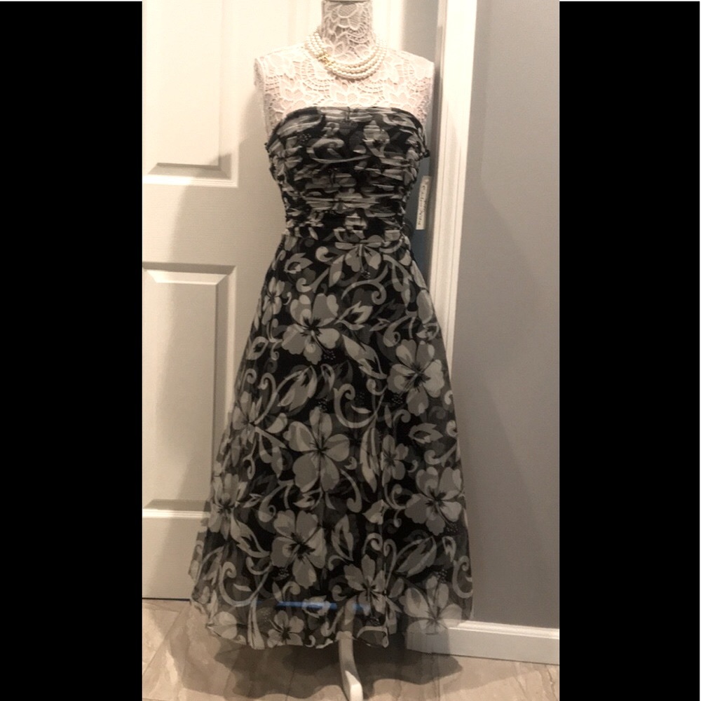 Brand new Chelsea Nites Petite strapless Dress